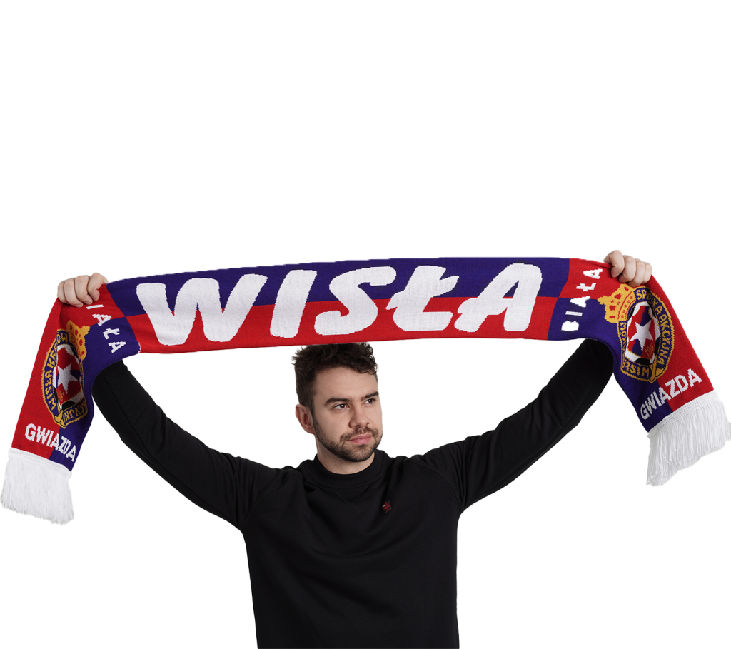 Szalik Wisła Biała Gwiazda Official Fanshop TS Wisła Kraków SA